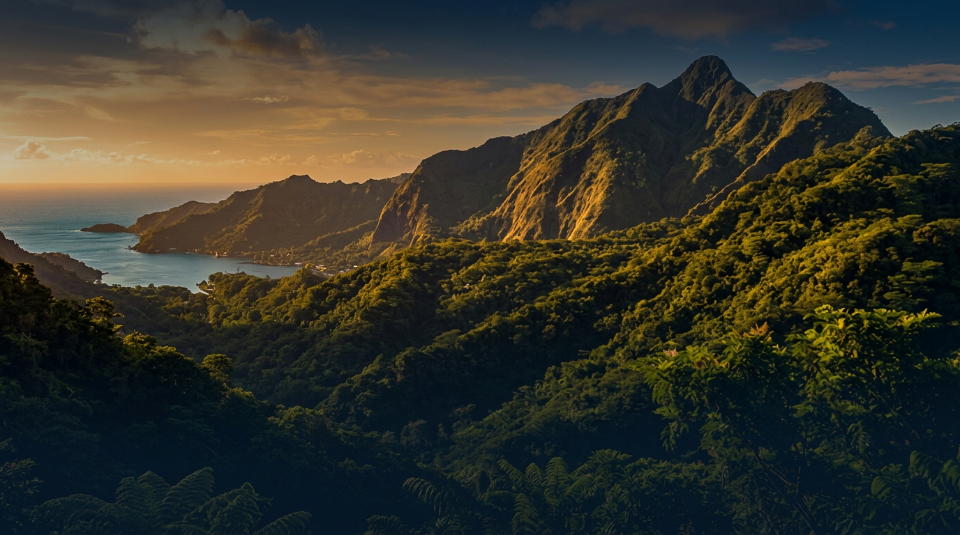 American Samoa landscape