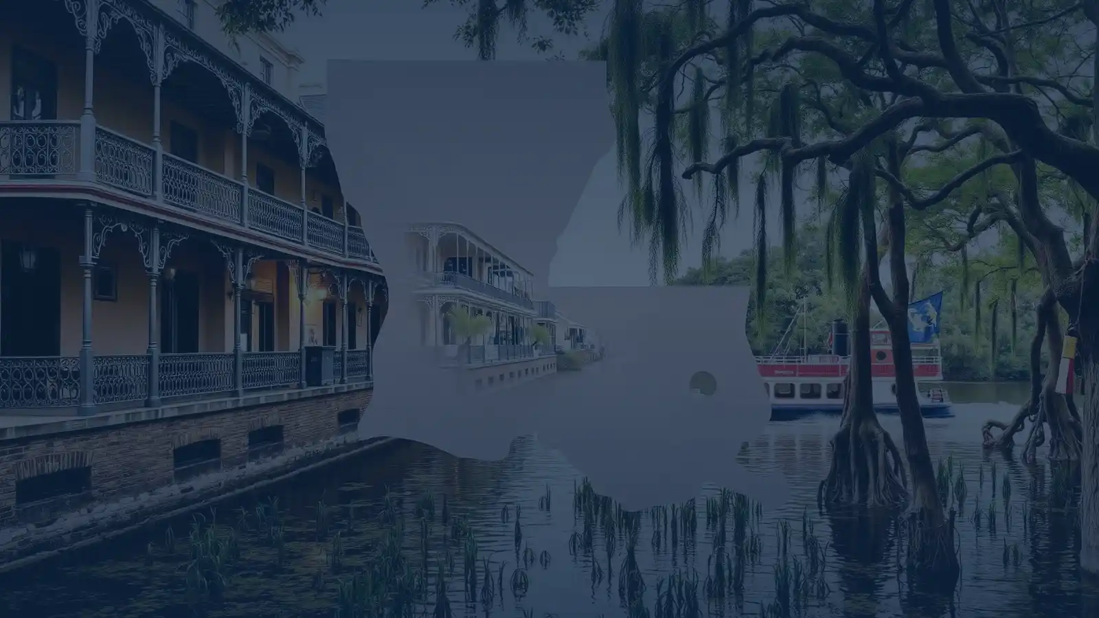 Louisiana — local vital records service area for birth, death, marriage and divorce certificates